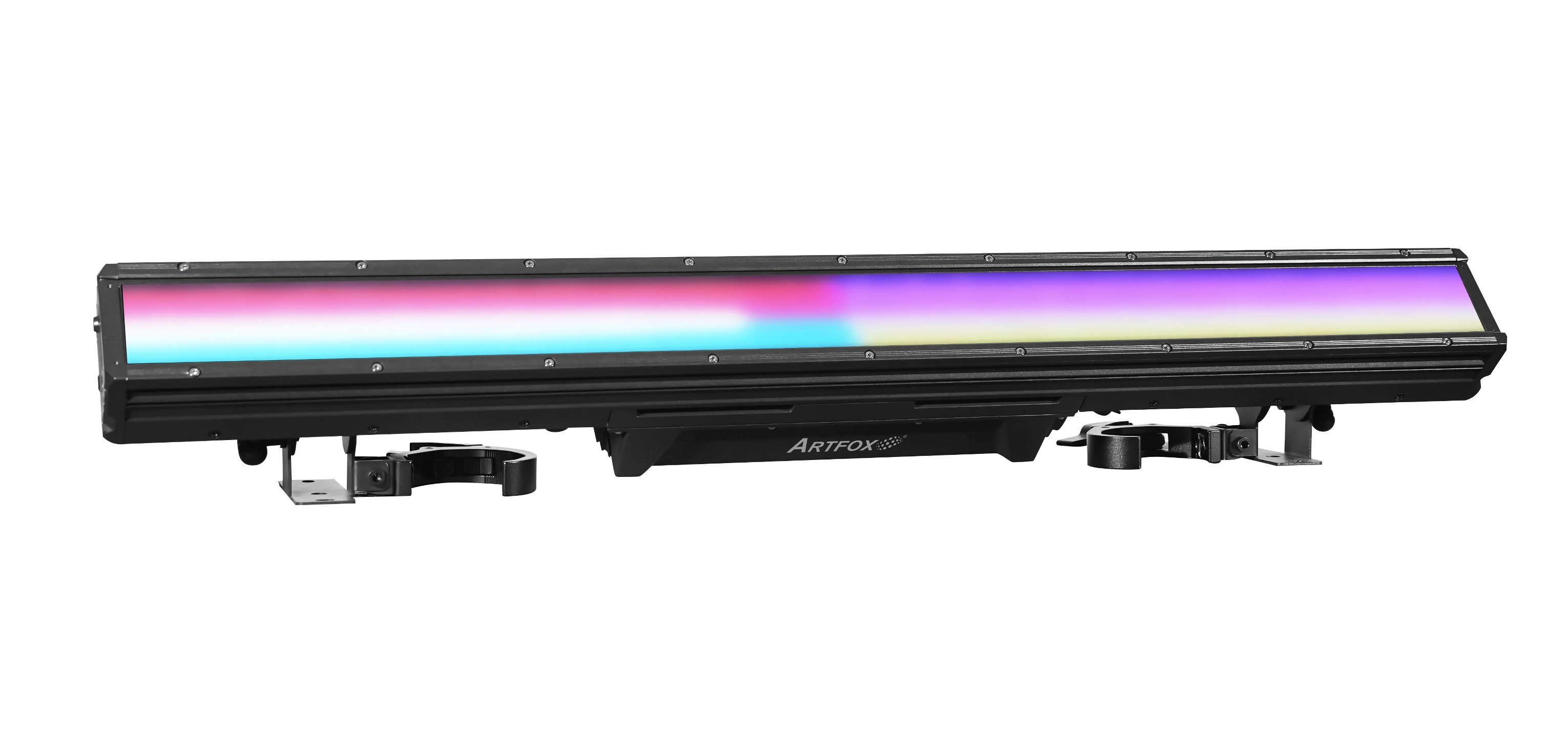 Wall wash light:112x3w White LEDs+ 672 RGB 0.5w LEDs, Smart Glass frost, Artnet, IP65 outdoor